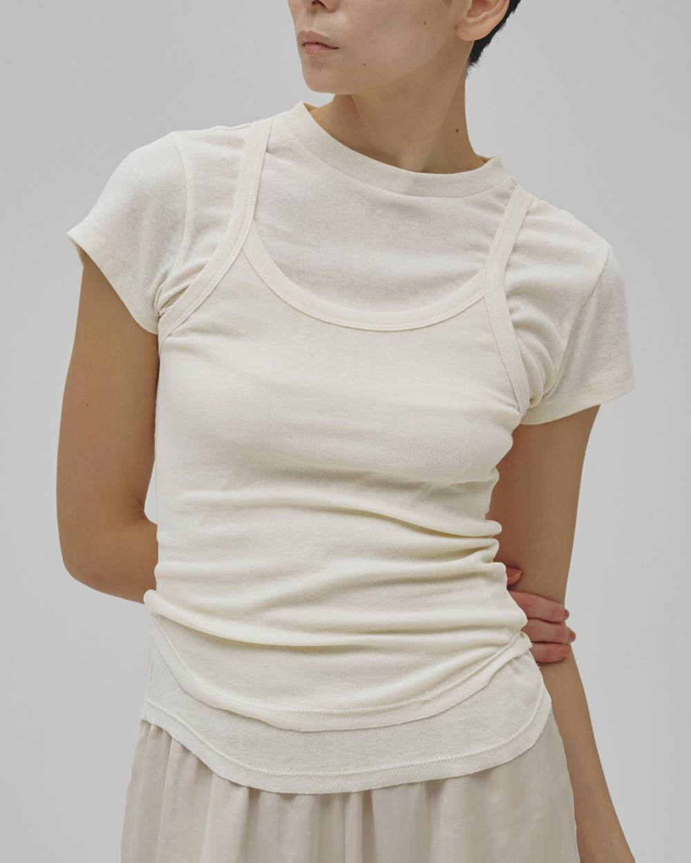 Soft Fraice T-shirts Soft Fraice T-shirts,ソフトフリースTシャツ,12610625,Tシャツ,ソフトフリース,カットソー,トップス,todayful,トゥデイフル,lifes,吉田怜香,26aw