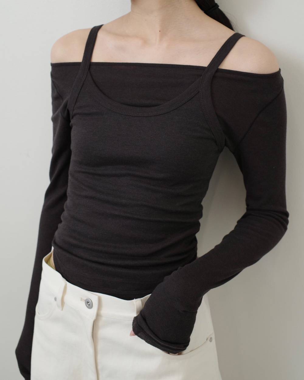 Soft Fraice Camisole Soft Fraice Camisole,ソフトフリースキャミソール,12610630,キャミソール,ソフトフリース,カットソー,トップス,todayful,トゥデイフル,lifes,吉田怜香,26aw