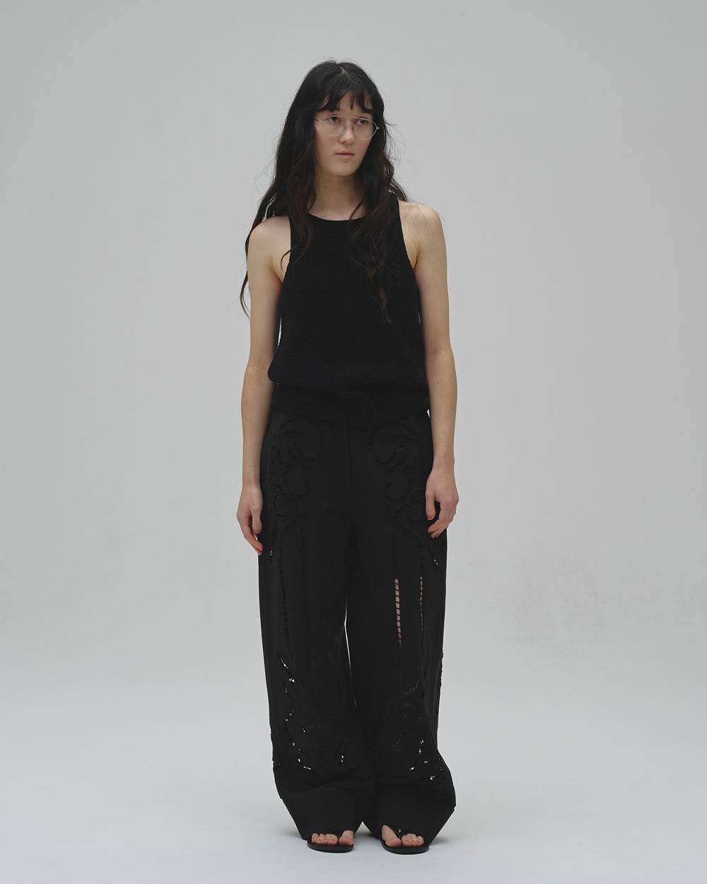 Cut Lace Twill Pants Cut Lace Twill Pants,カットレースツイルパンツ,12610701,カットレースパンツ,パンツ,ボトムス,セットアップ,todayful,トゥデイフル,lifes,吉田怜香,26aw