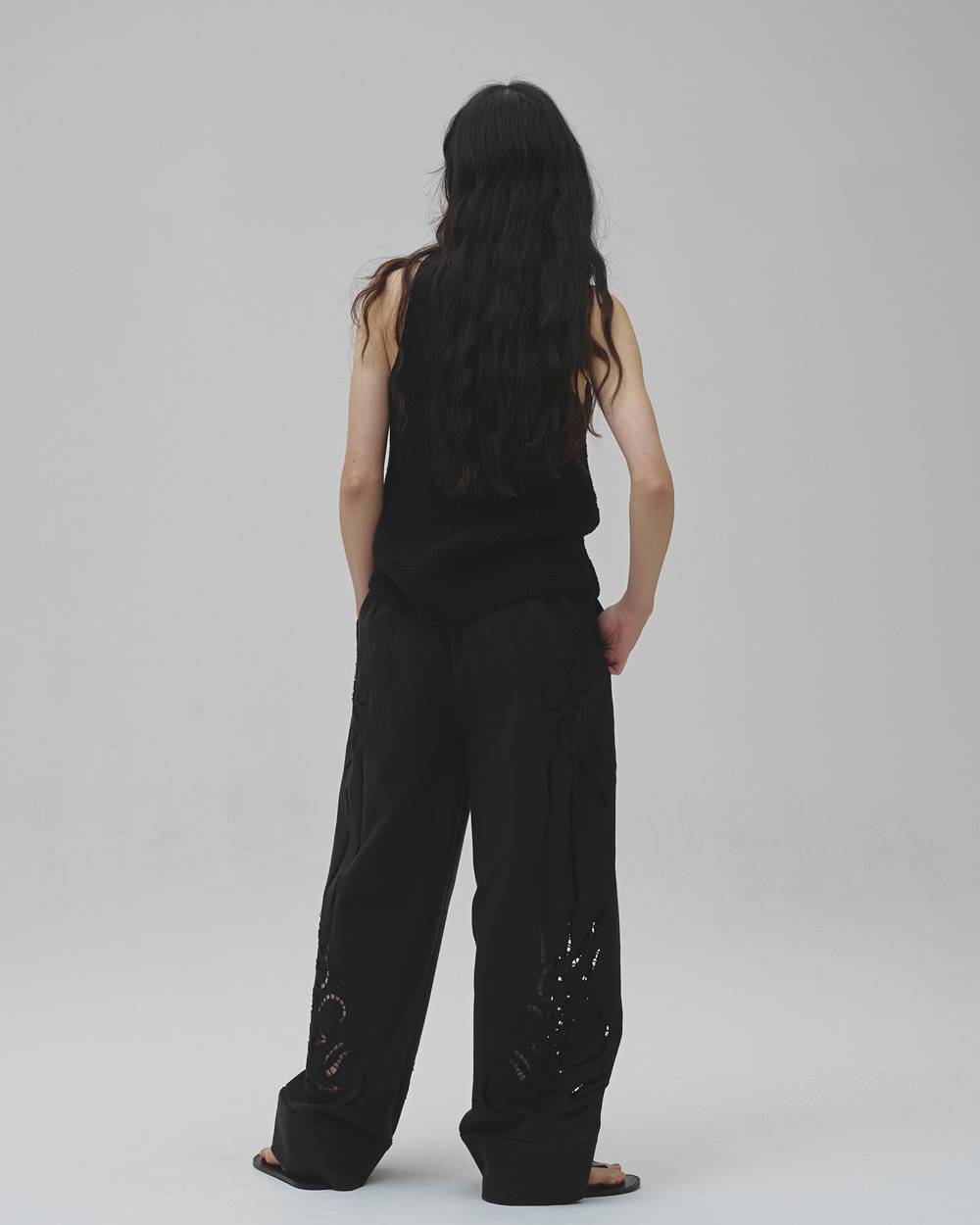 Cut Lace Twill Pants Cut Lace Twill Pants,カットレースツイルパンツ,12610701,カットレースパンツ,パンツ,ボトムス,セットアップ,todayful,トゥデイフル,lifes,吉田怜香,26aw
