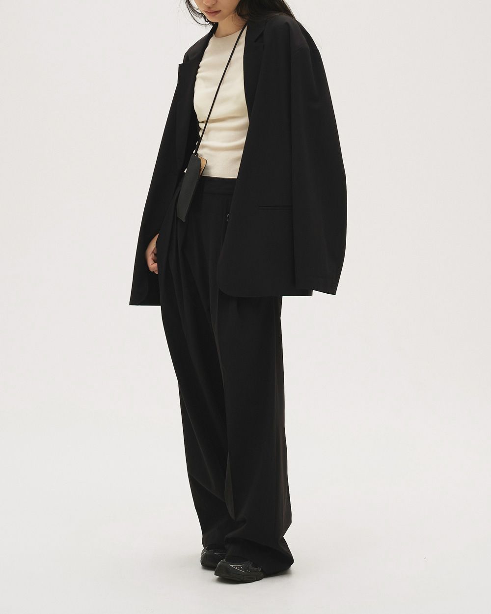 Dry Touch Tuck Trousers Dry Touch Tuck Trousers,ドライタッチタックトラウザーズ,12610705,パンツ,ボトムス,トラウザーズ,ドライタッチトラウザーズ,タックトラウザーズ,todayful,トゥデイフル,lifes,吉田怜香,26ss