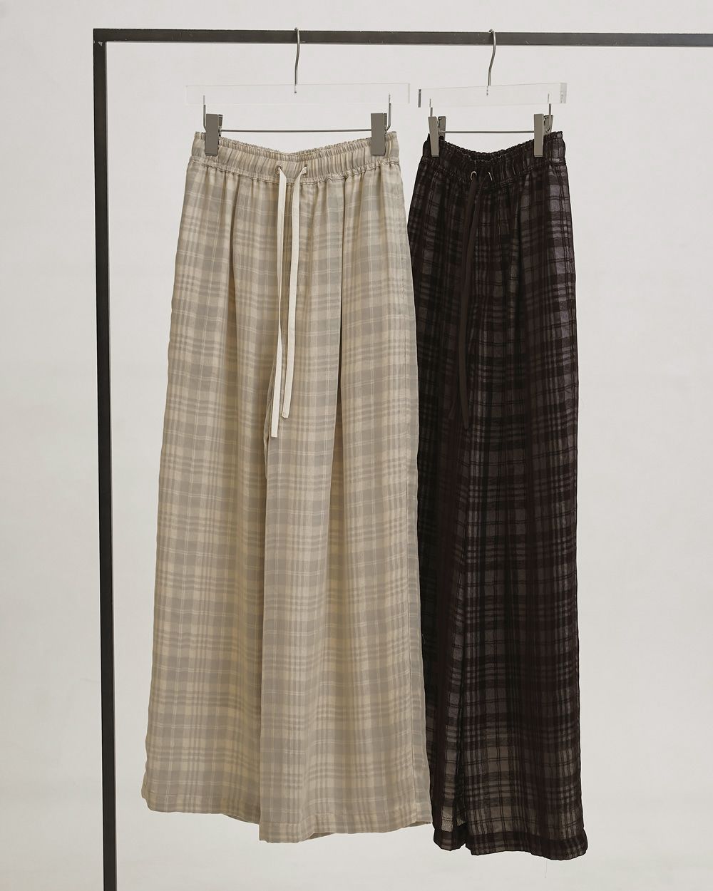 Check Jacquard Pants Check Jacquard Pants,チェックジャガードパンツ,12610710,パンツ,ボトムス,チェックパンツ,ジャガードパンツ,todayful,トゥデイフル,lifes,吉田怜香,26ss