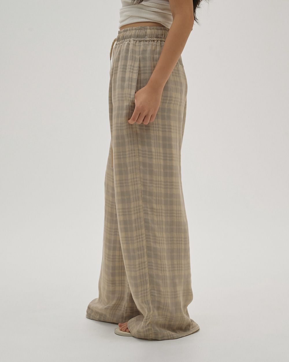 Check Jacquard Pants Check Jacquard Pants,チェックジャガードパンツ,12610710,パンツ,ボトムス,チェックパンツ,ジャガードパンツ,todayful,トゥデイフル,lifes,吉田怜香,26ss
