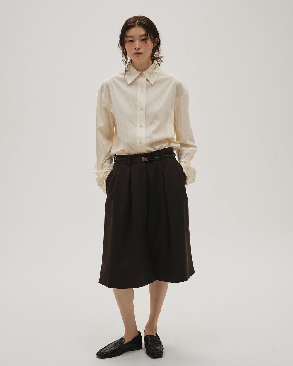 Twill Bermuda Pants Twill Bermuda Pants,ツイルバミューダパンツ,12610713,パンツ,ボトムス,ツイルパンツ,バミューダパンツ,todayful,トゥデイフル,lifes,吉田怜香,26ss