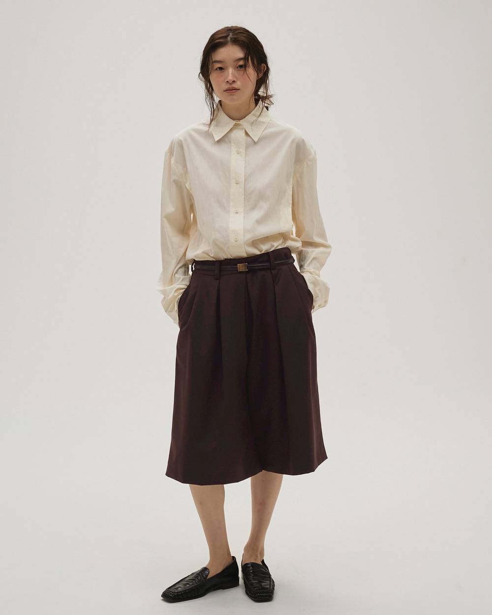 Twill Bermuda Pants Twill Bermuda Pants,ツイルバミューダパンツ,12610713,パンツ,ボトムス,ツイルパンツ,バミューダパンツ,ハーフパンツ,todayful,トゥデイフル,lifes,吉田怜香,26ss