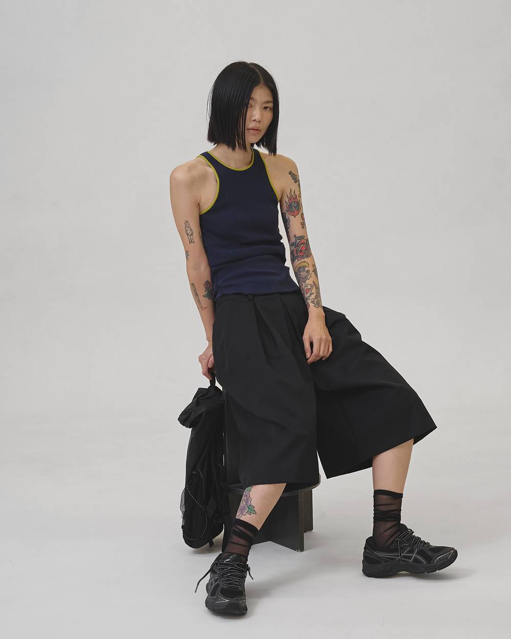 Twill Bermuda Pants Twill Bermuda Pants,ツイルバミューダパンツ,12610713,パンツ,ボトムス,ツイルパンツ,バミューダパンツ,ハーフパンツ,todayful,トゥデイフル,lifes,吉田怜香,26ss