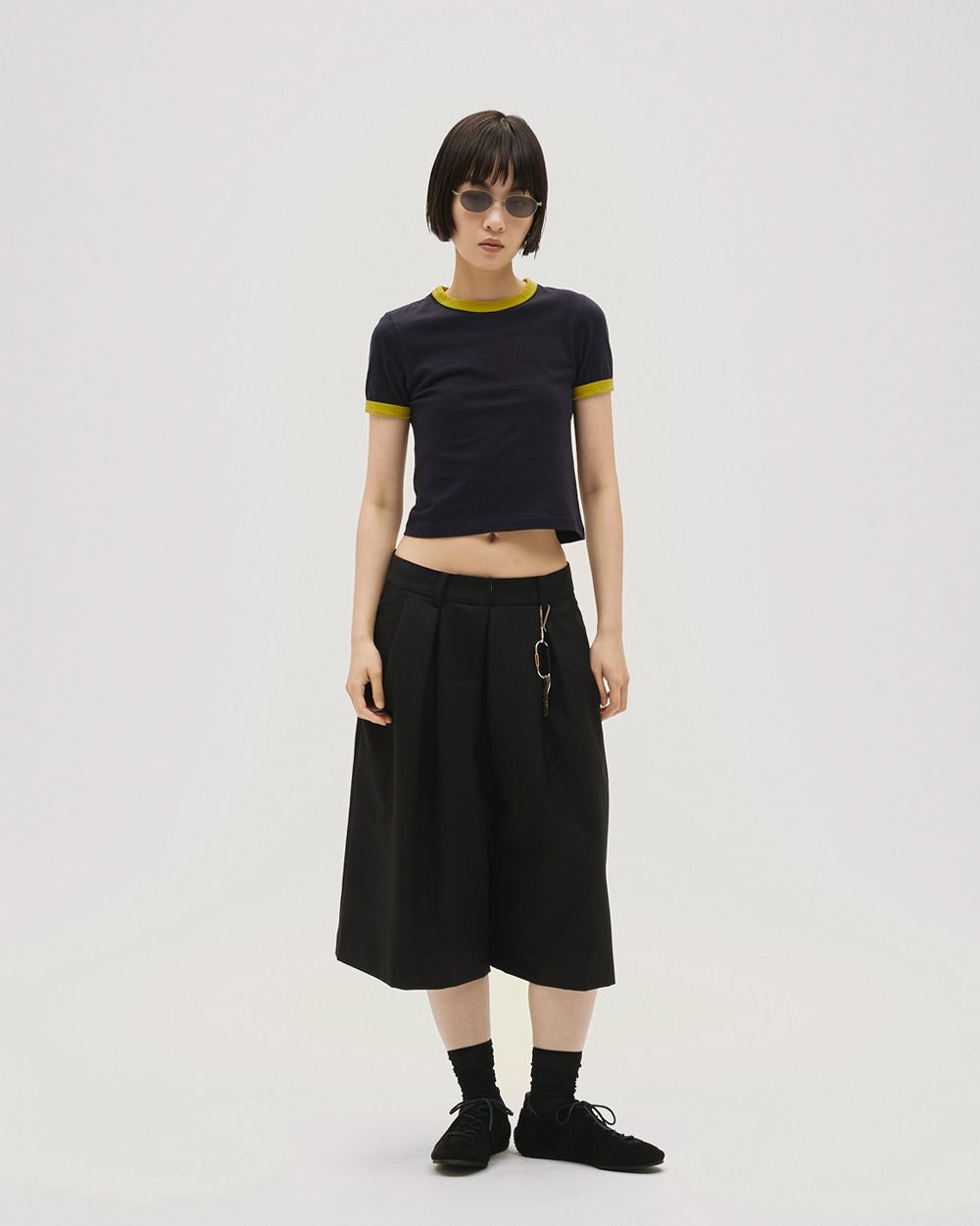 Twill Bermuda Pants Twill Bermuda Pants,ツイルバミューダパンツ,12610713,パンツ,ボトムス,ツイルパンツ,バミューダパンツ,todayful,トゥデイフル,lifes,吉田怜香,26ss