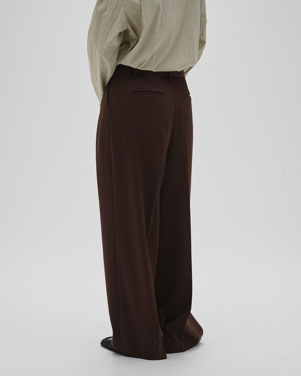 Tuck Wide Trousers Tuck Wide Trousers,タックワイドトラウザーズ,12610714,パンツ,ボトムス,トラウザーズ,ワイドパンツ,タックパンツ,todayful,トゥデイフル,lifes,吉田怜香,26ss