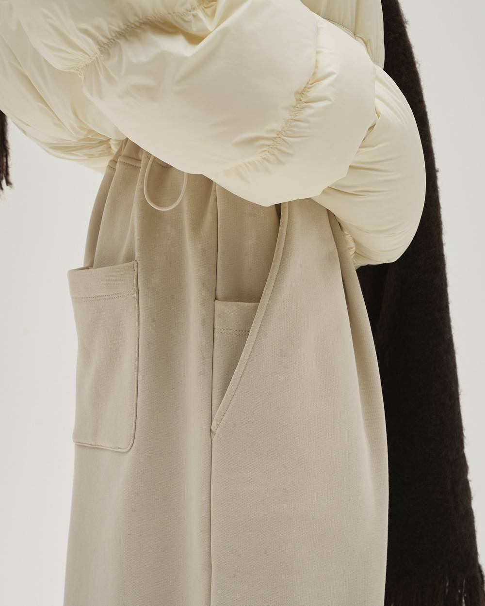 Tuck Sweat Pants Tuck Sweat Pants,タックスウェットパンツ,12610718,パンツ,ボトムス,スウェット,スウェットパンツ,イージーパンツ,ワイドパンツ,todayful,トゥデイフル,lifes,ライフズ,26ss,吉田怜香