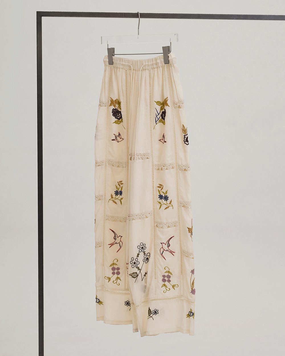 Embroidery Patchwork Trousers エクリュ38 TODAYFUL(トゥデイフル) / Life's online store(ライフズ