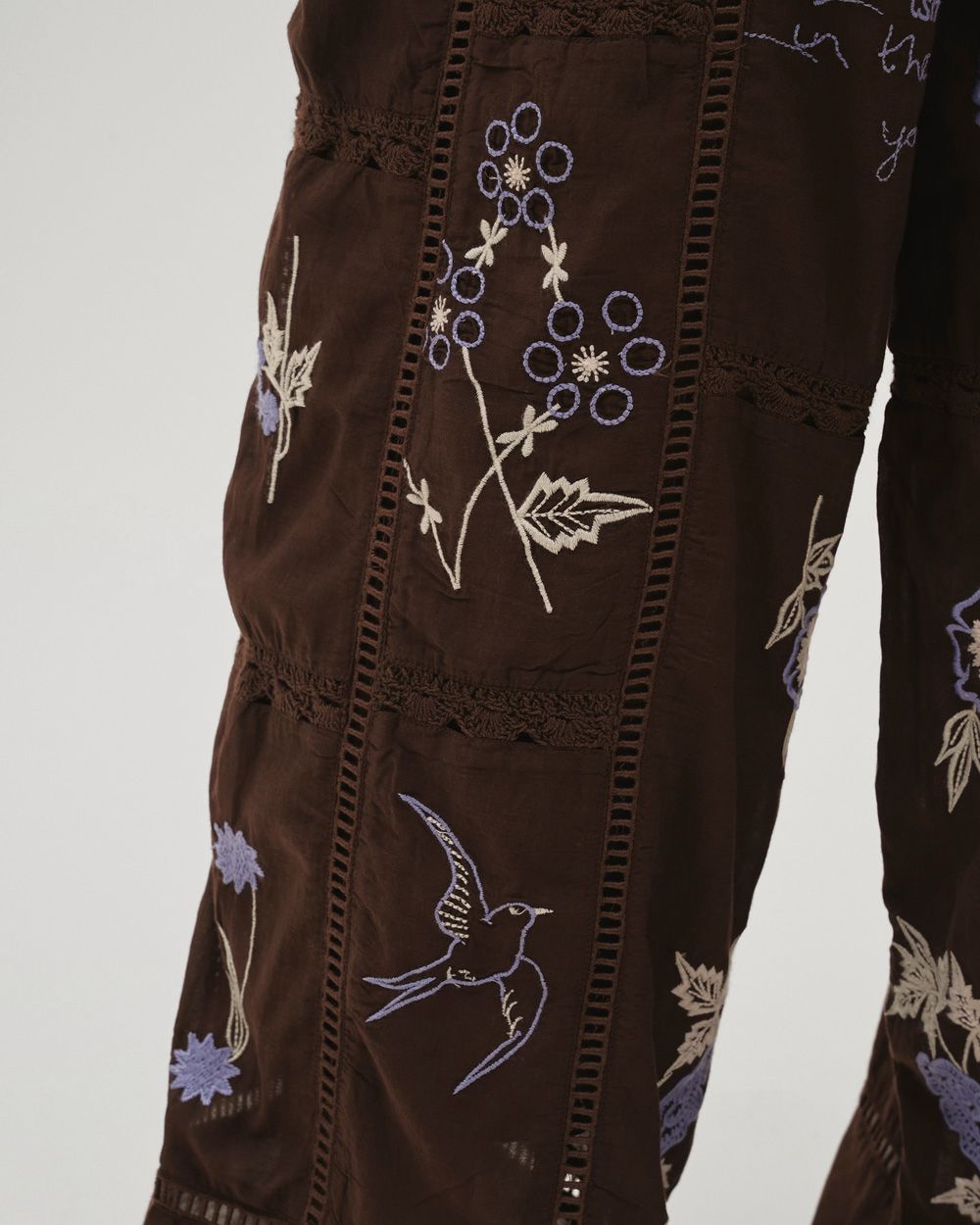 パンツ TODAYFUL Embroidery Patchwork 36 パンツ TODAYFUL EmbroideryPatchworkTrousers 36 TODAYFUL