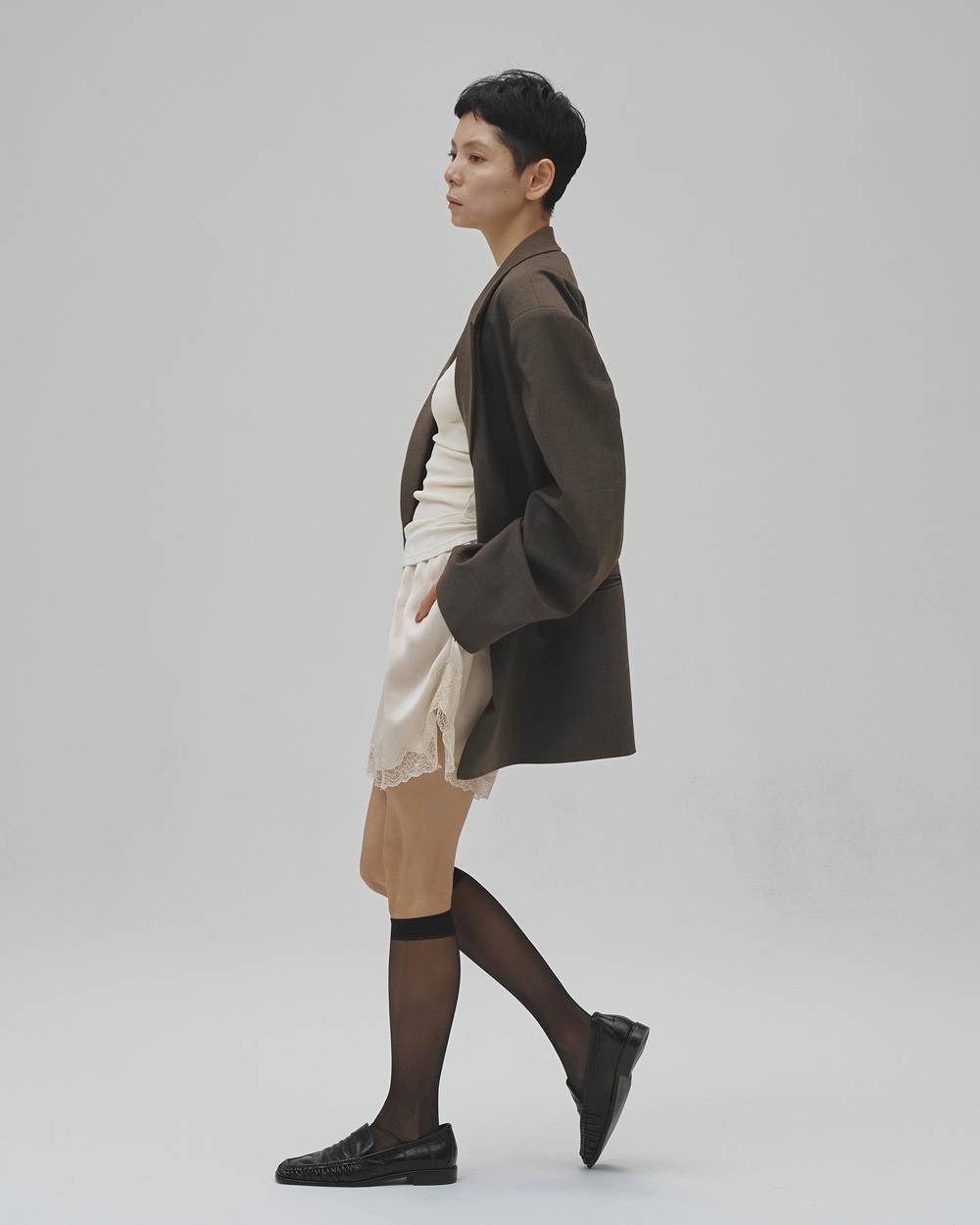 Satin Lace Halfpants Satin Lace Camisole,サテンレースハーフパンツ,12610722,サテン,レースパンツ,ショーツ,レース,ショートパンツ,ランジェリー,todayful,トゥデイフル,lifes,吉田怜香,26aw