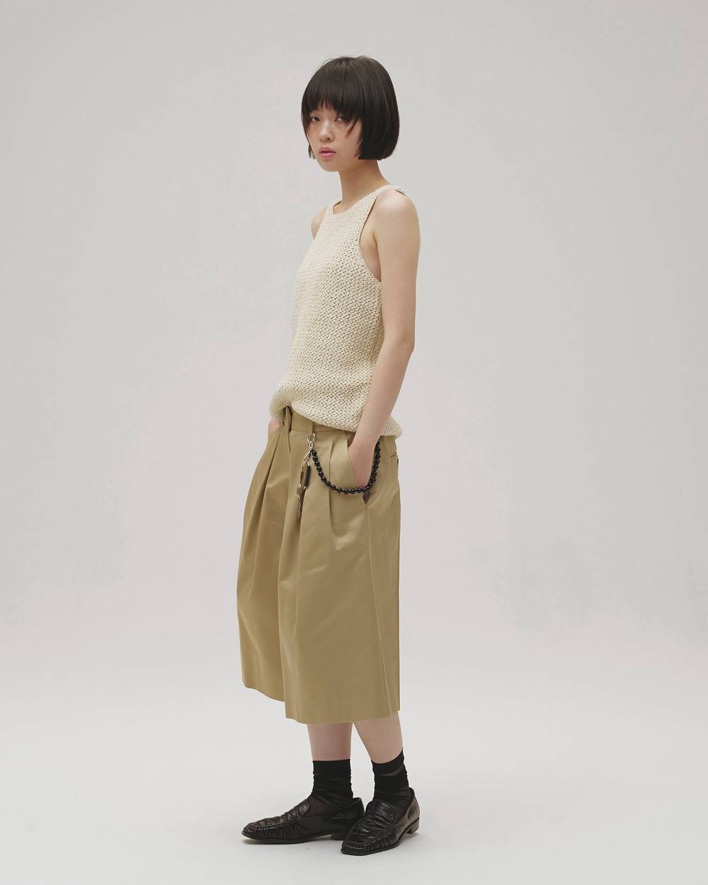 Chino Bermuda Pants Chino Bermuda Pants,チノバミューダパンツ,12610725,チノパンツ,バミューダパンツ,ハーフパンツ,パンツ,ボトムス,todayful,トゥデイフル,lifes,吉田怜香,26aw