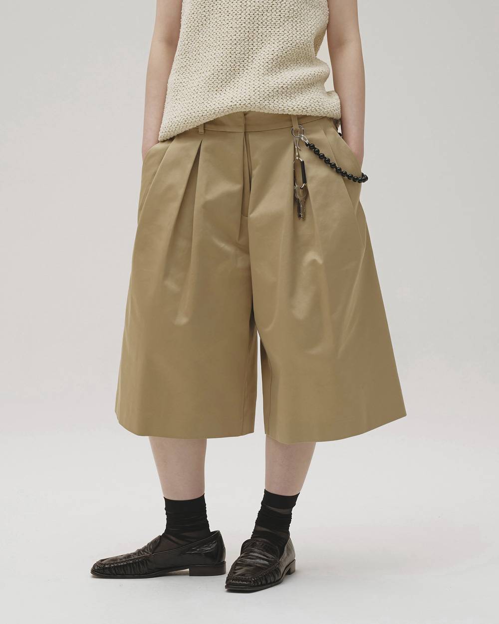 Chino Bermuda Pants Chino Bermuda Pants,チノバミューダパンツ,12610725,チノパンツ,バミューダパンツ,ハーフパンツ,パンツ,ボトムス,todayful,トゥデイフル,lifes,吉田怜香,26aw