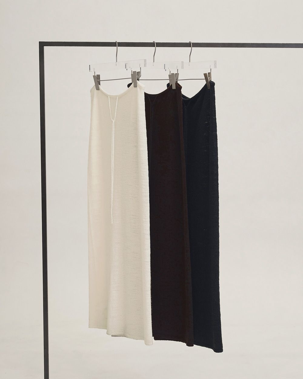 Miniboucle Knit Skirt Miniboucle Knit Skirt,ミニバックルニットスカート,12610806,スカート,ニットスカート,ロングスカート,ボトムス,ミニバックルスカート,todayful,トゥデイフル,lifes,吉田怜香,26ss