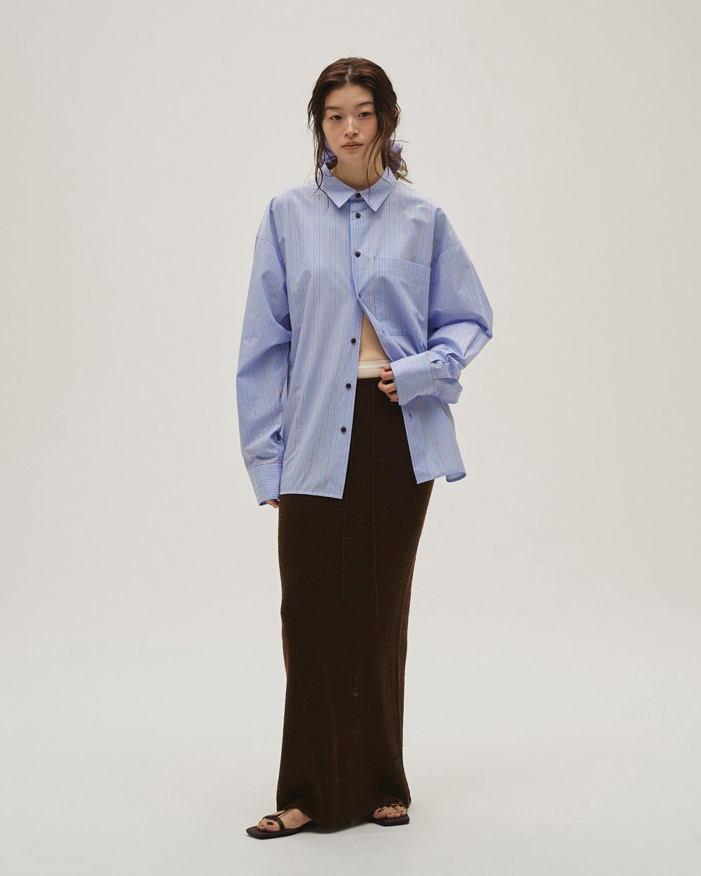 Miniboucle Knit Skirt Miniboucle Knit Skirt,ミニバックルニットスカート,12610806,スカート,ニットスカート,ロングスカート,ボトムス,ミニバックルスカート,todayful,トゥデイフル,lifes,吉田怜香,26ss