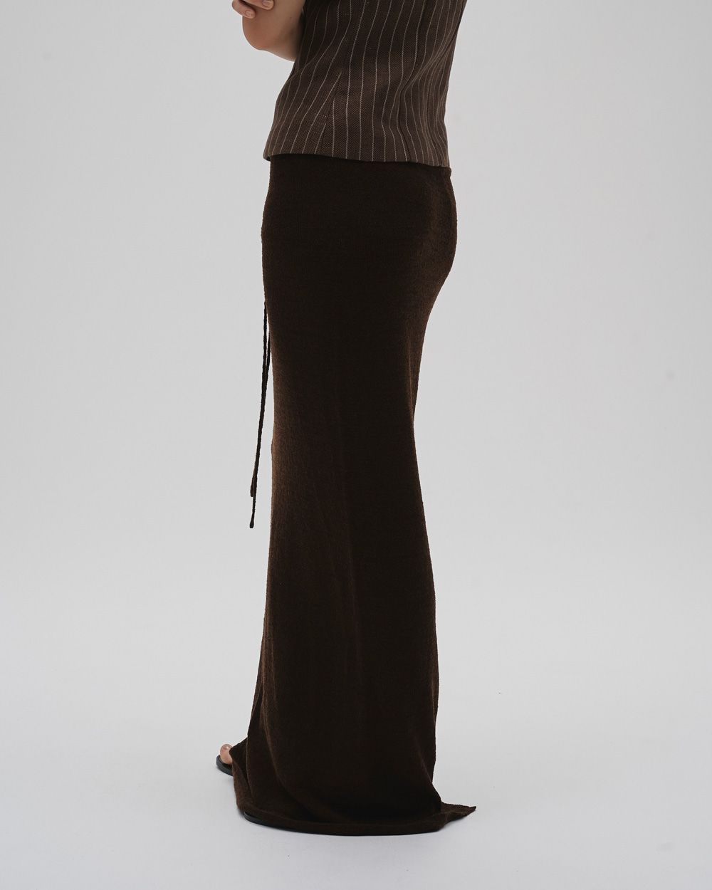 Miniboucle Knit Skirt Miniboucle Knit Skirt,ミニバックルニットスカート,12610806,スカート,ニットスカート,ロングスカート,ボトムス,ミニバックルスカート,todayful,トゥデイフル,lifes,吉田怜香,26ss