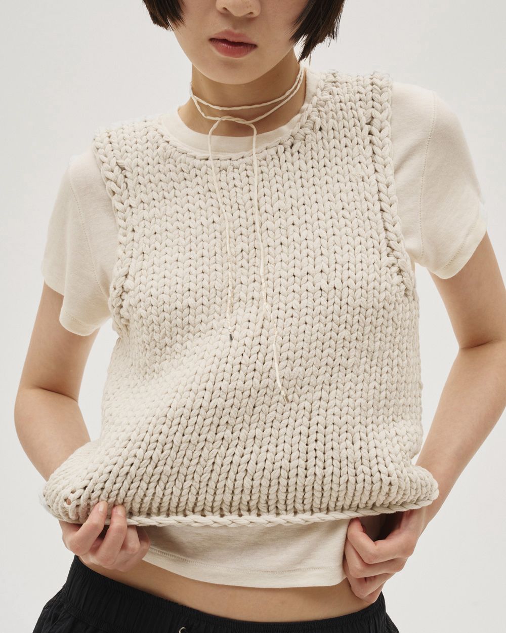 Silk Cord Choker Silk Cord Choker,シルクコードチョーカー,2610903,チョーカー,コードチョーカー,シルクチョーカー,アクセサリー,ネックレス,todayful,トゥデイフル,lifes,吉田怜香,26ss