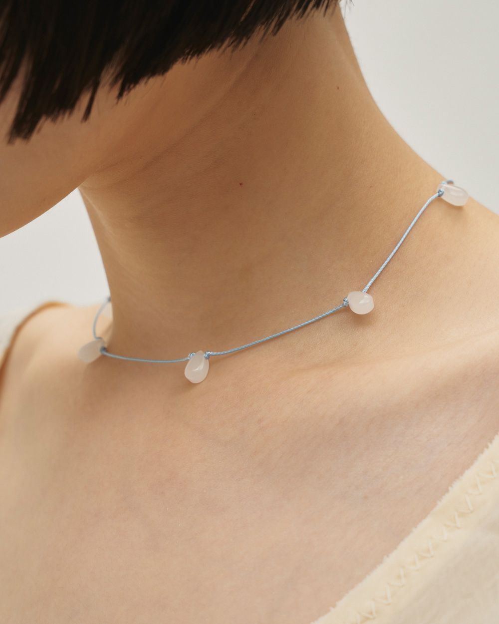 Glass Beads Choker Glass Beads Choker,グラスビーズチョーカー,12610905,ビーズチョーカ,チョーカー,アクセサリー,todayful,トゥデイフル,lifes,吉田怜香,26ss