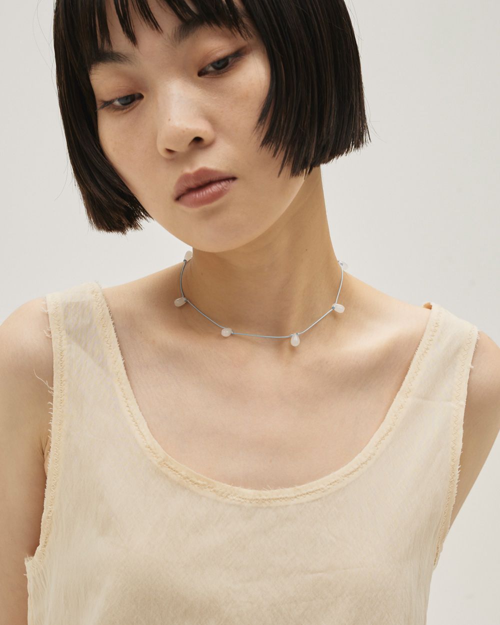 Glass Beads Choker Glass Beads Choker,グラスビーズチョーカー,12610905,ビーズチョーカ,チョーカー,アクセサリー,todayful,トゥデイフル,lifes,吉田怜香,26ss