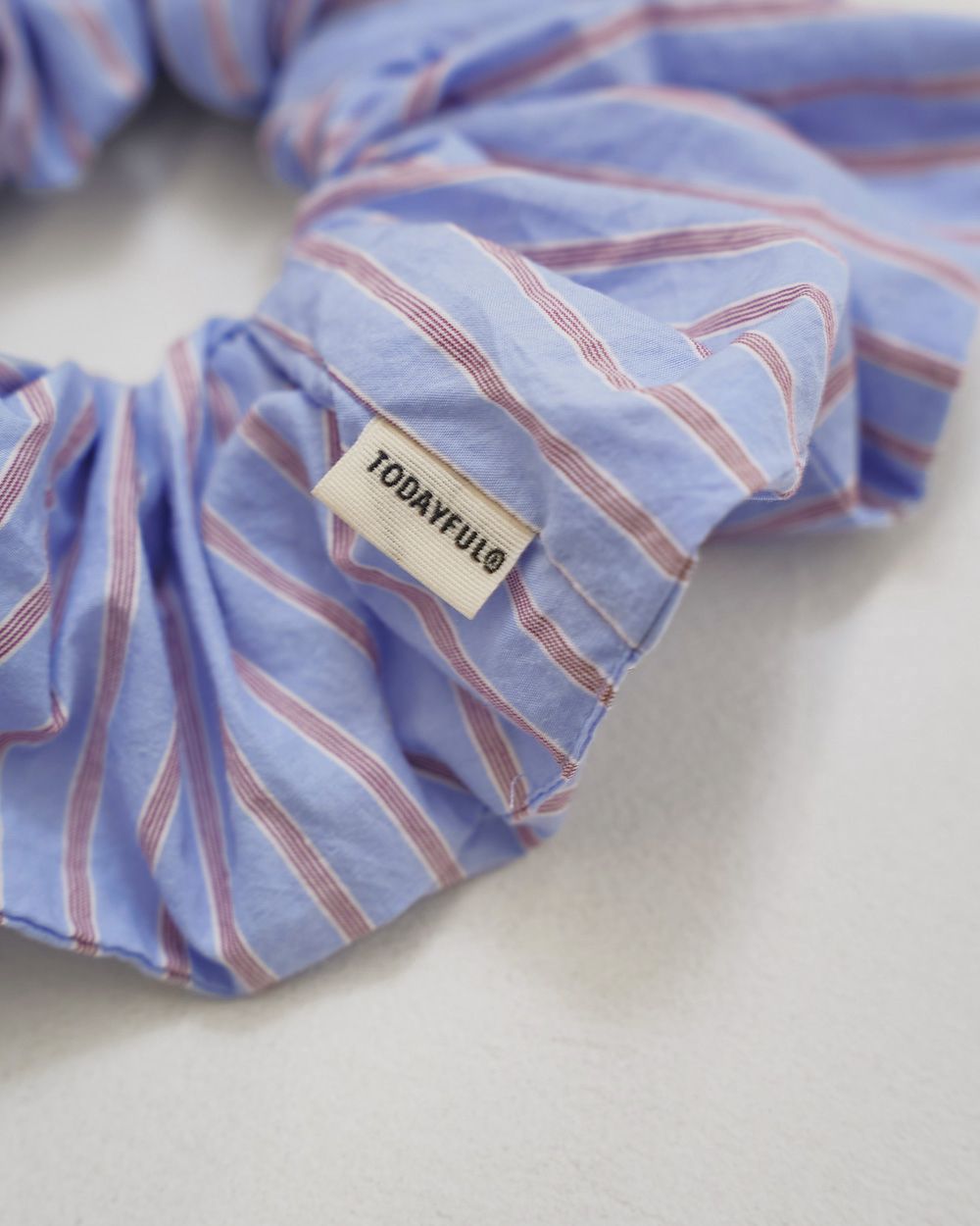 Stripe Chouchou Stripe Chouchou,ストライプシュシュ,12611016,シュシュ,ヘアアクセ,アクセサリー,ヘアゴム,todayful,トゥデイフル,lifes,吉田怜香,26ss