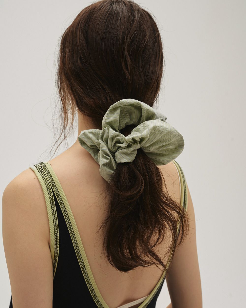 Stripe Chouchou Stripe Chouchou,ストライプシュシュ,12611016,シュシュ,ヘアアクセ,アクセサリー,ヘアゴム,todayful,トゥデイフル,lifes,吉田怜香,26ss