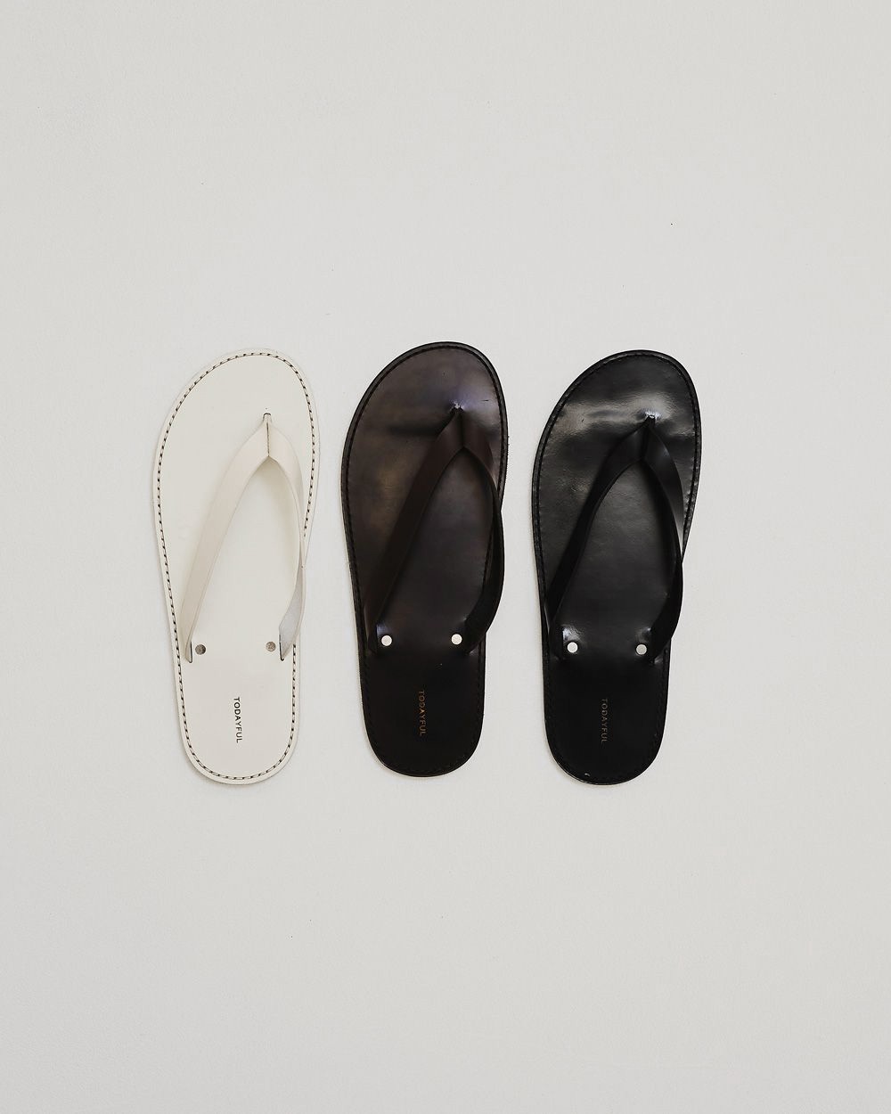 Leather Thong Sandals Leather Thong Sandals,レザーソングサンダル,12611018,レザーサンダル,サンダル,シューズ,靴,todayful,トゥデイフル,lifes,吉田怜香,26ss
