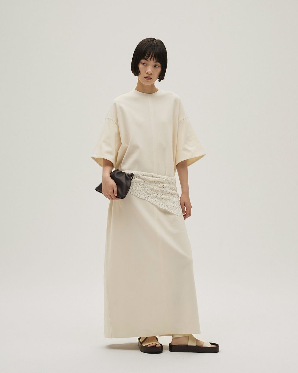 Drawstring Leather Bag Drawstring Leather Bag,ドローストリングレザーバッグ,12611020,ドローストリングバッグ,レザーバッグ,バッグ,鞄,todayful,トゥデイフル,lifes,吉田怜香,26ss