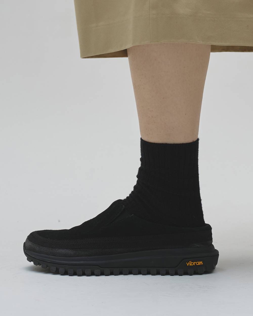 Vibramsole Leather Sabot Vibramsole Leather Sabot,ビブラムソールレザーサボ,12611032,ビブラムソール,レザーサボ,サボ,シューズ,サンダル,靴,todayful,トゥデイフル,lifes,吉田怜香,26aw