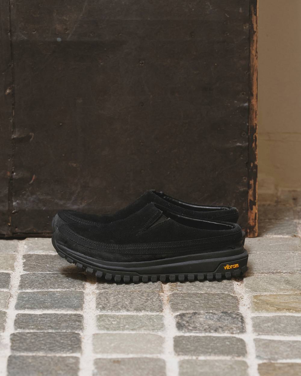 Vibramsole Leather Sabot Vibramsole Leather Sabot,ビブラムソールレザーサボ,12611032,ビブラムソール,レザーサボ,サボ,シューズ,サンダル,靴,todayful,トゥデイフル,lifes,吉田怜香,26aw