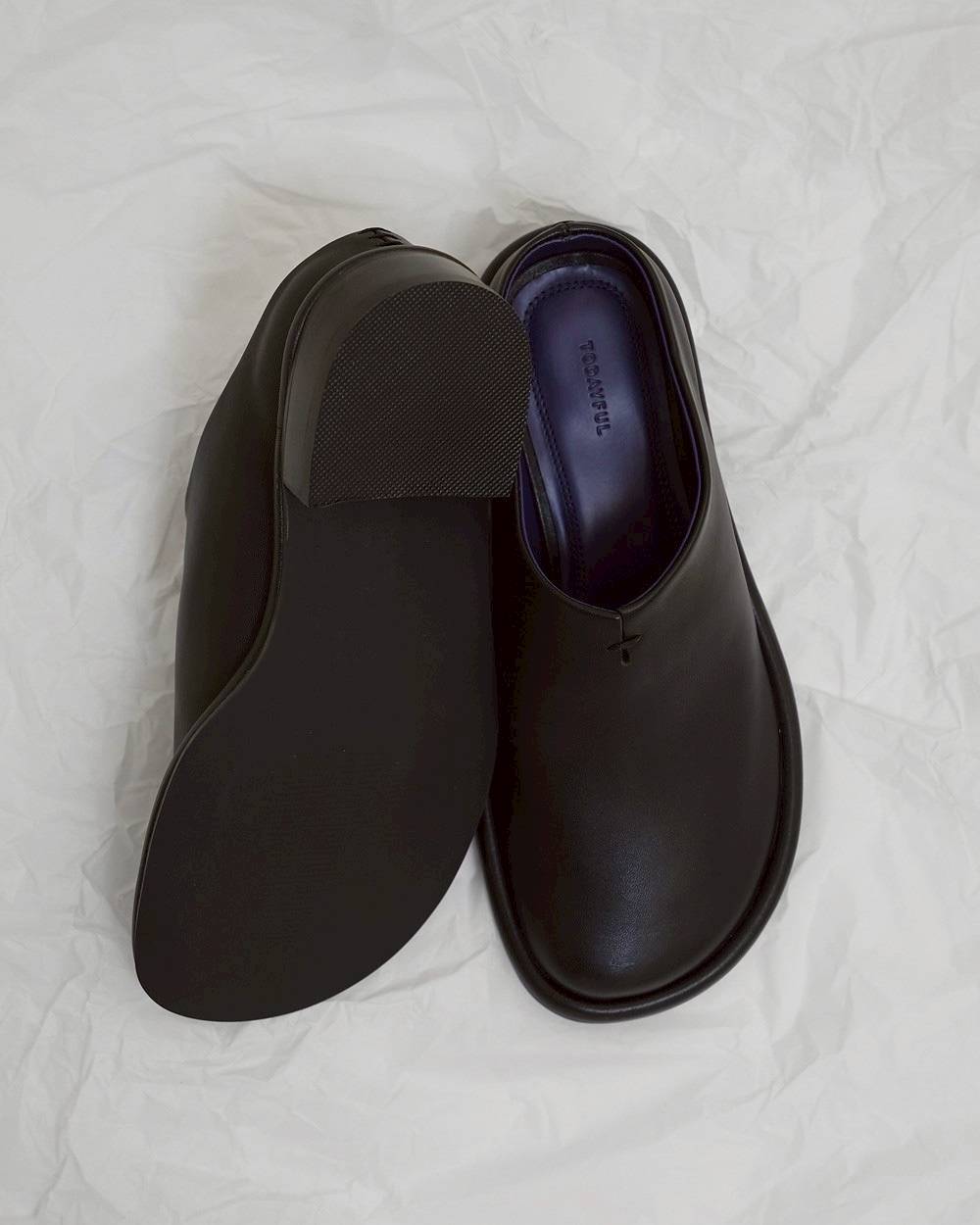 靴 TODAYFUL slide leather shoes 37 TODAYFUL(トゥデイフル) / Life's online store（ライフズ） / Slide