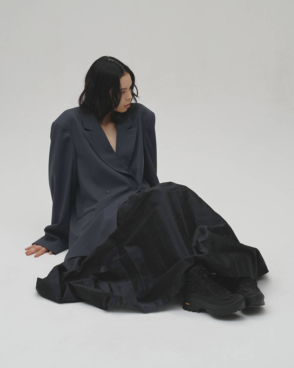 Twill Double Jacket Twill Double Jacket,ツイルダブルジャケット,12620103,ジャケット,ツイルジャケット,ダブルジャケット,セットアップ,アウター,todayful,トゥデイフル,lifes,吉田怜香,26aw