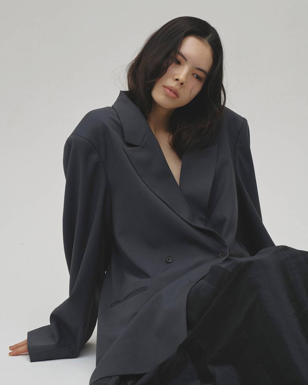 Twill Double Jacket Twill Double Jacket,ツイルダブルジャケット,12620103,ジャケット,ツイルジャケット,ダブルジャケット,セットアップ,アウター,todayful,トゥデイフル,lifes,吉田怜香,26aw