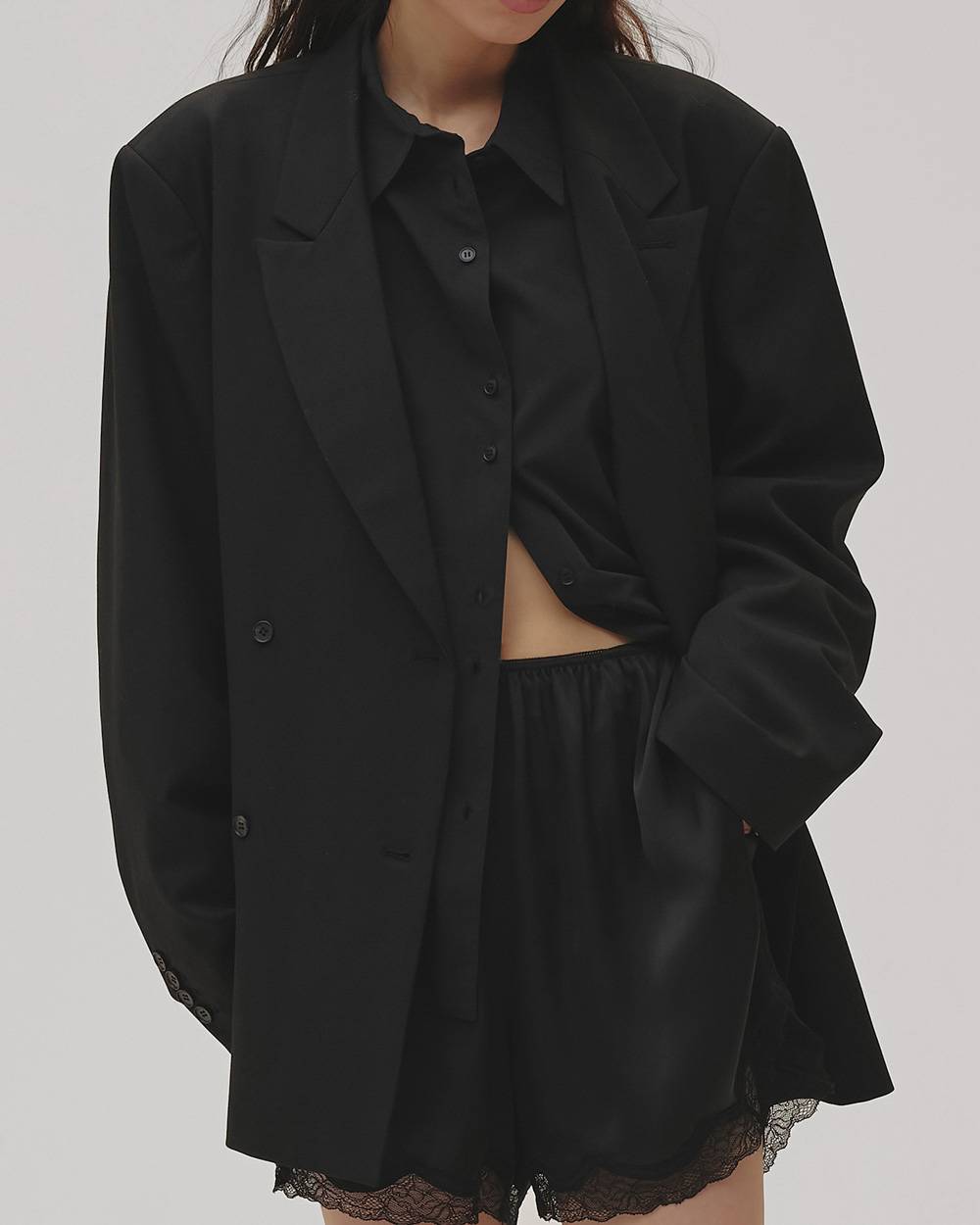 Twill Double Jacket Twill Double Jacket,ツイルダブルジャケット,12620103,ジャケット,ツイルジャケット,ダブルジャケット,セットアップ,アウター,todayful,トゥデイフル,lifes,吉田怜香,26aw