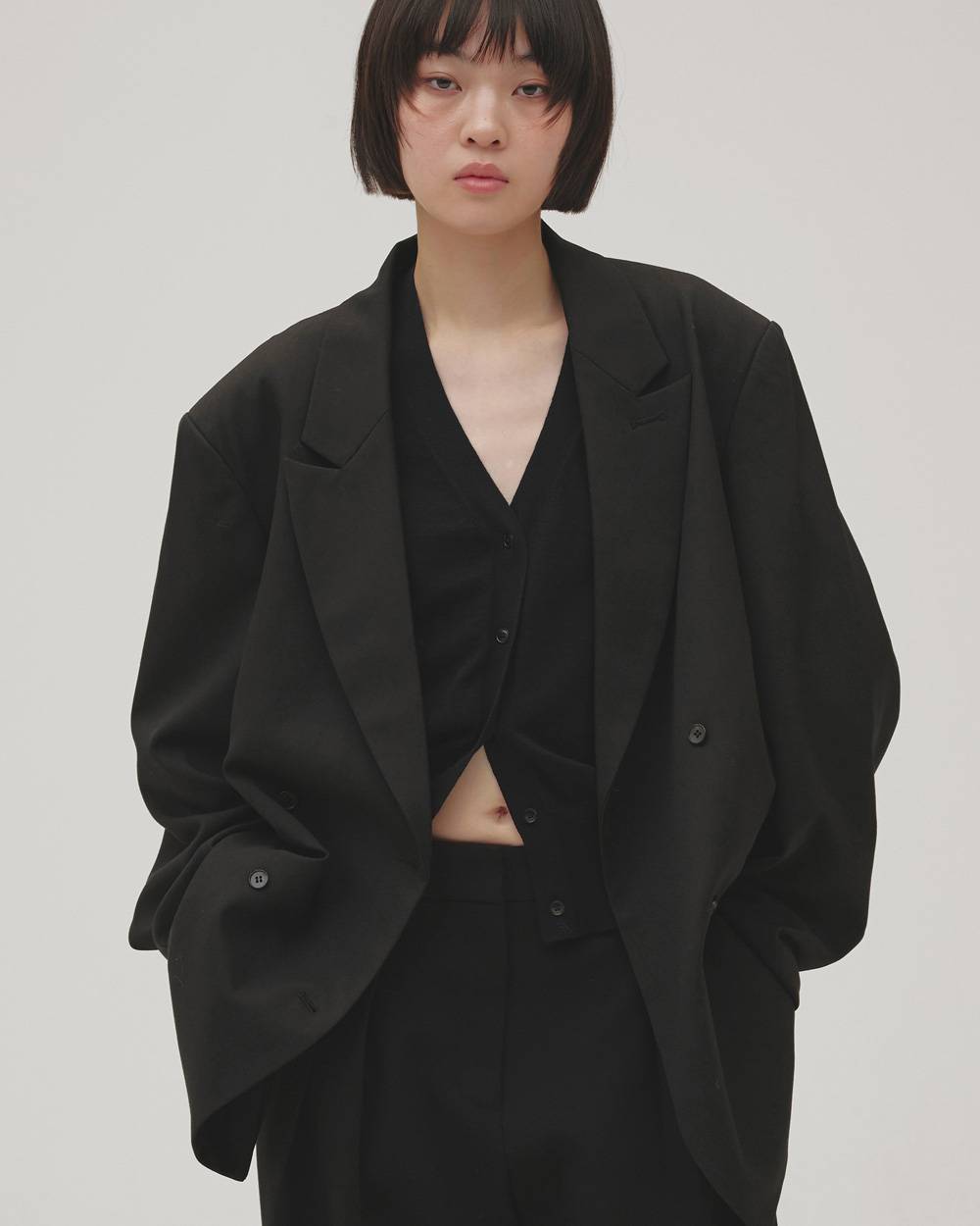 Twill Double Jacket Twill Double Jacket,ツイルダブルジャケット,12620103,ジャケット,ツイルジャケット,ダブルジャケット,セットアップ,アウター,todayful,トゥデイフル,lifes,吉田怜香,26aw