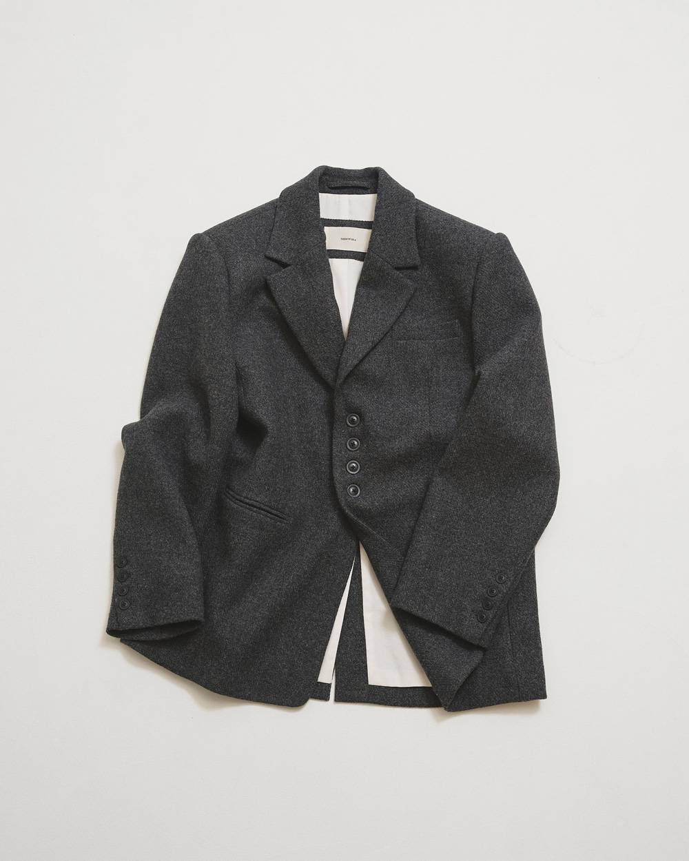 Wool100% Over Jacket Wool100% Over Jacket,ウール100%オーバージャケット,12620105,ウール100%,オーバージャケット,ジャケット,アウター,セットアップ,todayful,トゥデイフル,lifes,吉田怜香,26aw