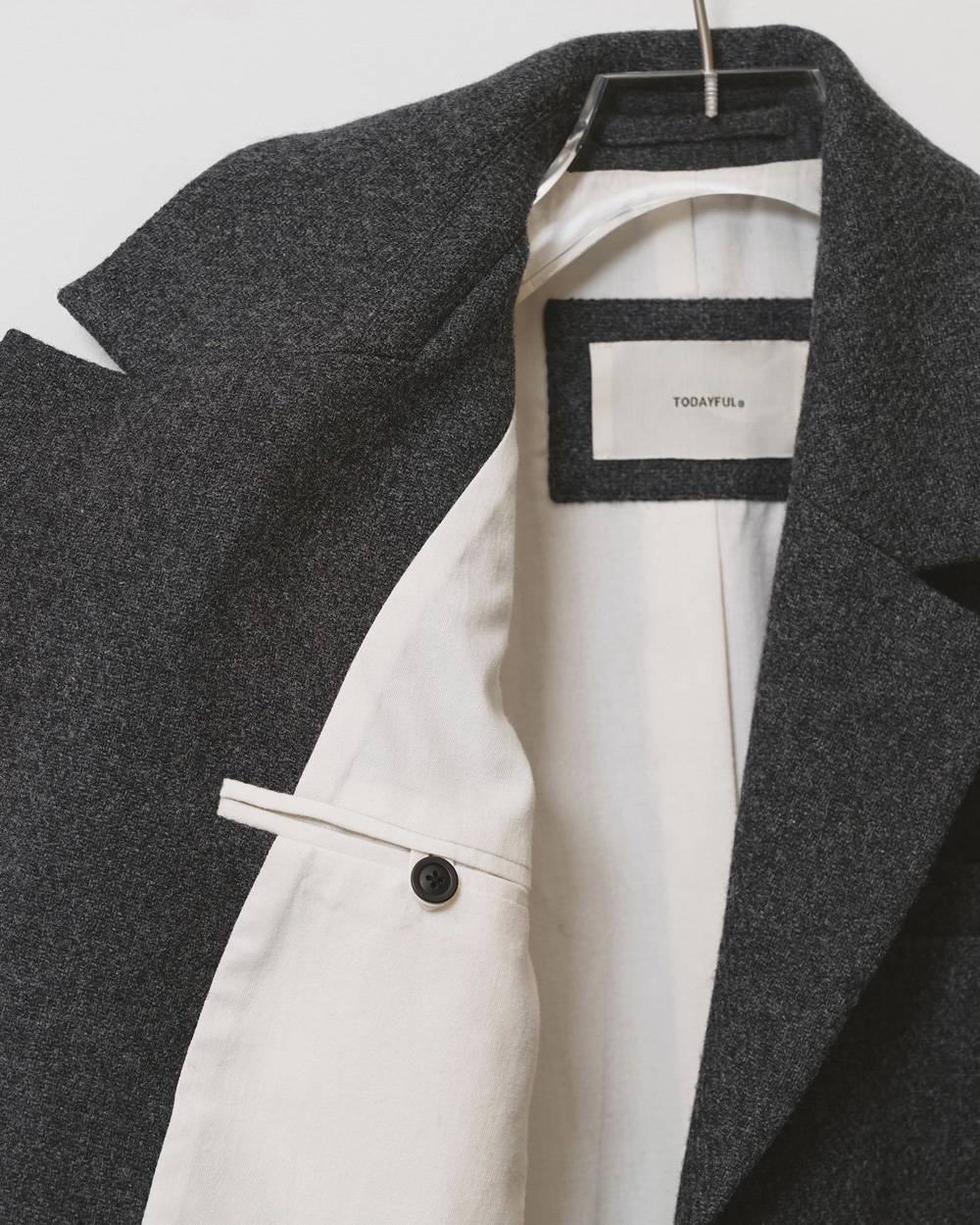 Wool100% Over Jacket Wool100% Over Jacket,ウール100%オーバージャケット,12620105,ウール100%,オーバージャケット,ジャケット,アウター,セットアップ,todayful,トゥデイフル,lifes,吉田怜香,26aw