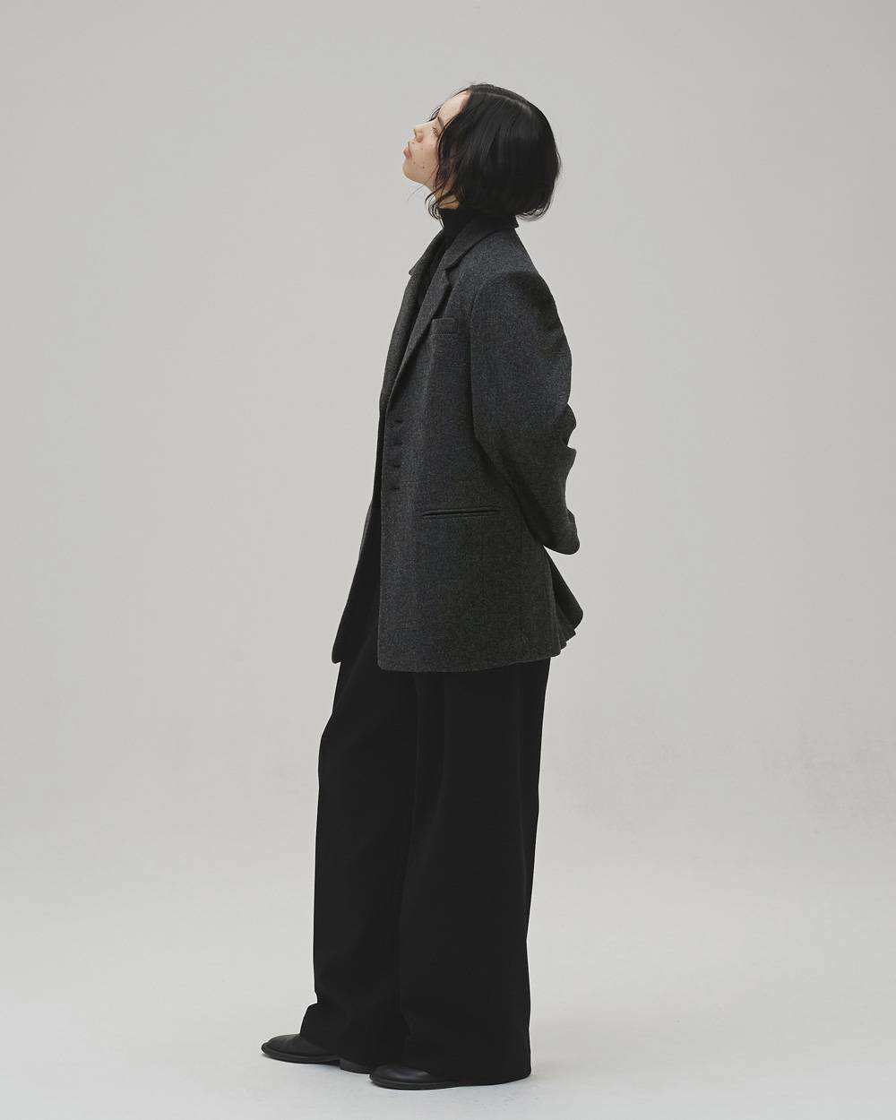 Wool100% Over Jacket Wool100% Over Jacket,ウール100%オーバージャケット,12620105,ウール100%,オーバージャケット,ジャケット,アウター,セットアップ,todayful,トゥデイフル,lifes,吉田怜香,26aw