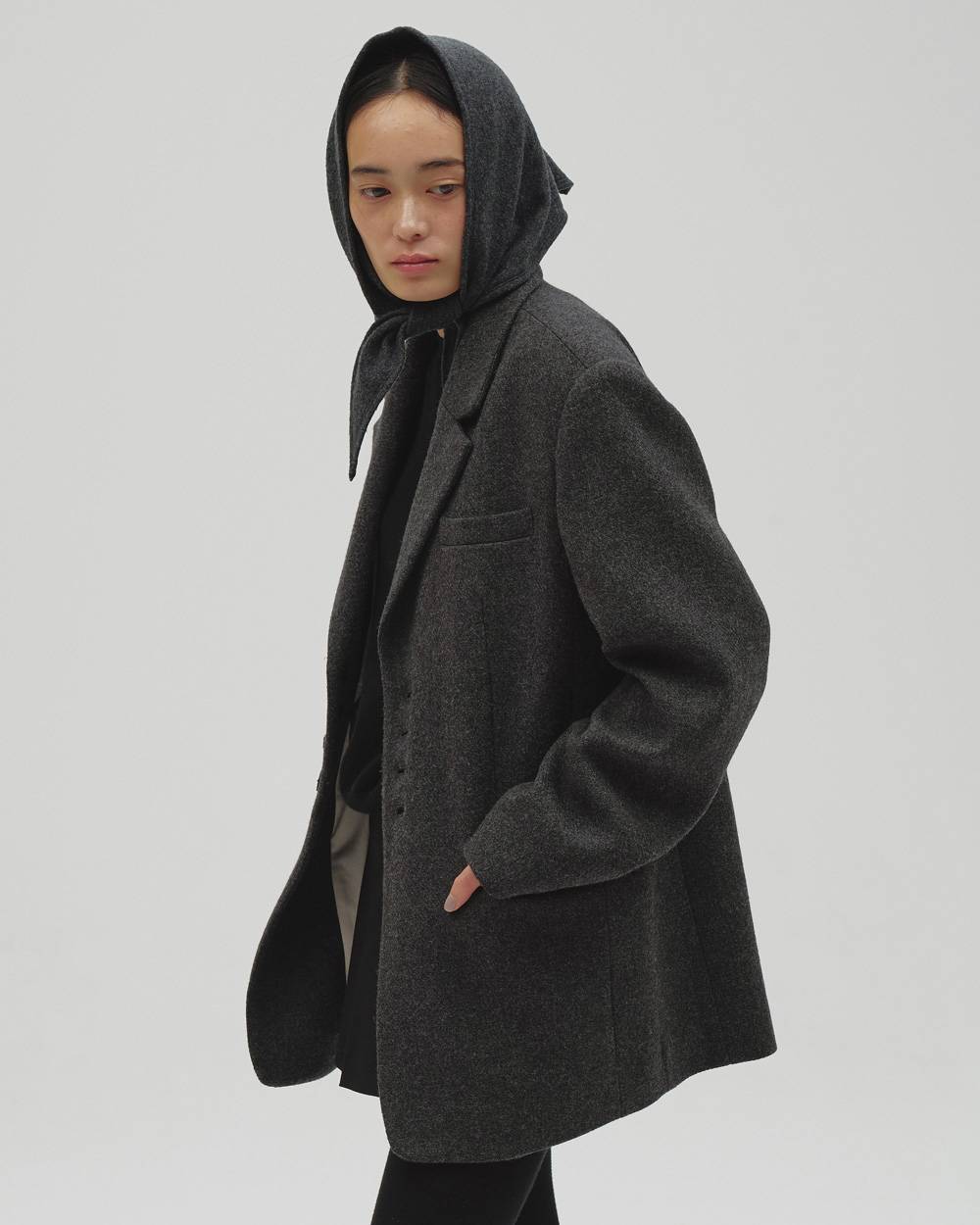 Wool100% Over Jacket Wool100% Over Jacket,ウール100%オーバージャケット,12620105,ウール100%,オーバージャケット,ジャケット,アウター,セットアップ,todayful,トゥデイフル,lifes,吉田怜香,26aw