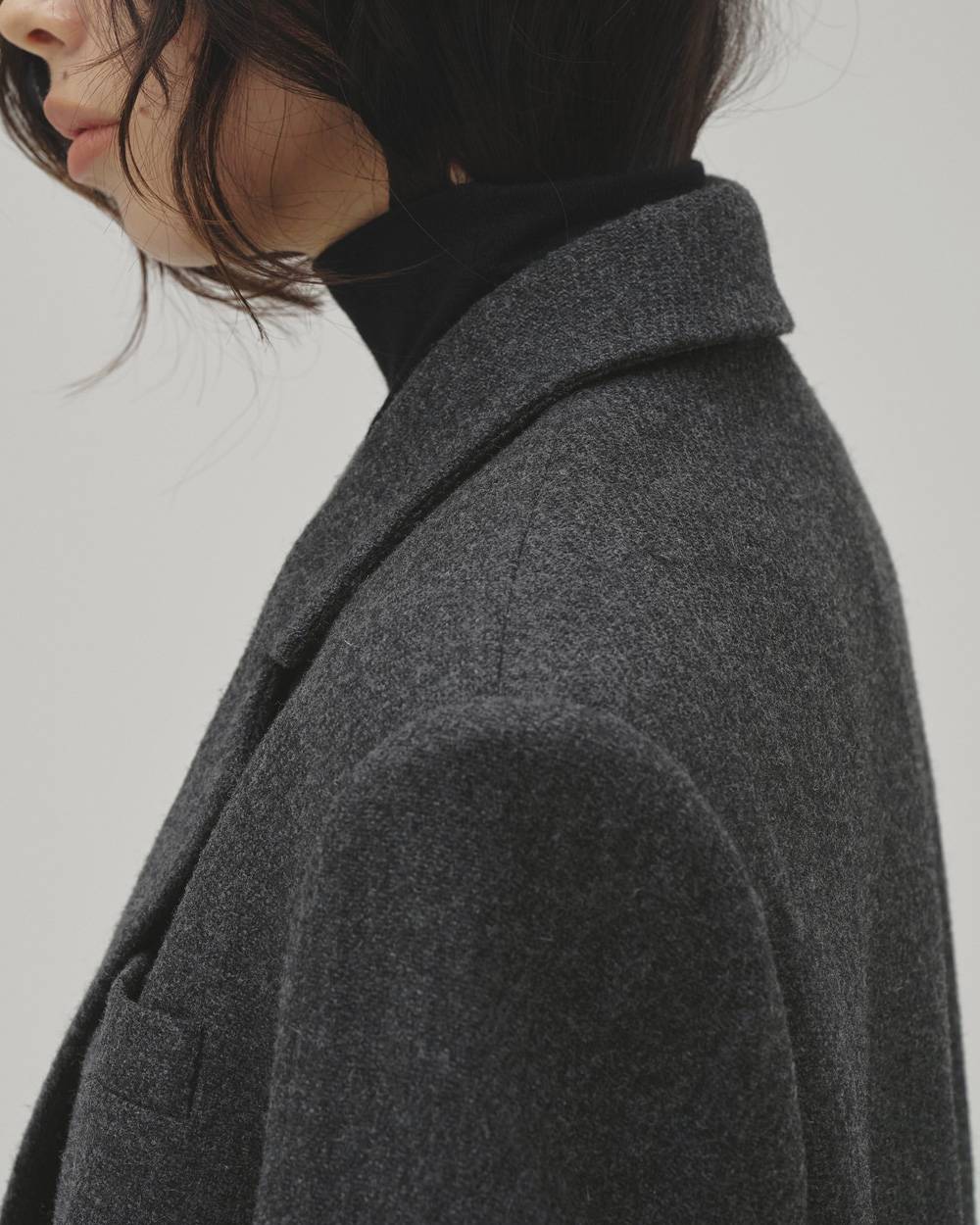 Wool100% Over Jacket Wool100% Over Jacket,ウール100%オーバージャケット,12620105,ウール100%,オーバージャケット,ジャケット,アウター,セットアップ,todayful,トゥデイフル,lifes,吉田怜香,26aw