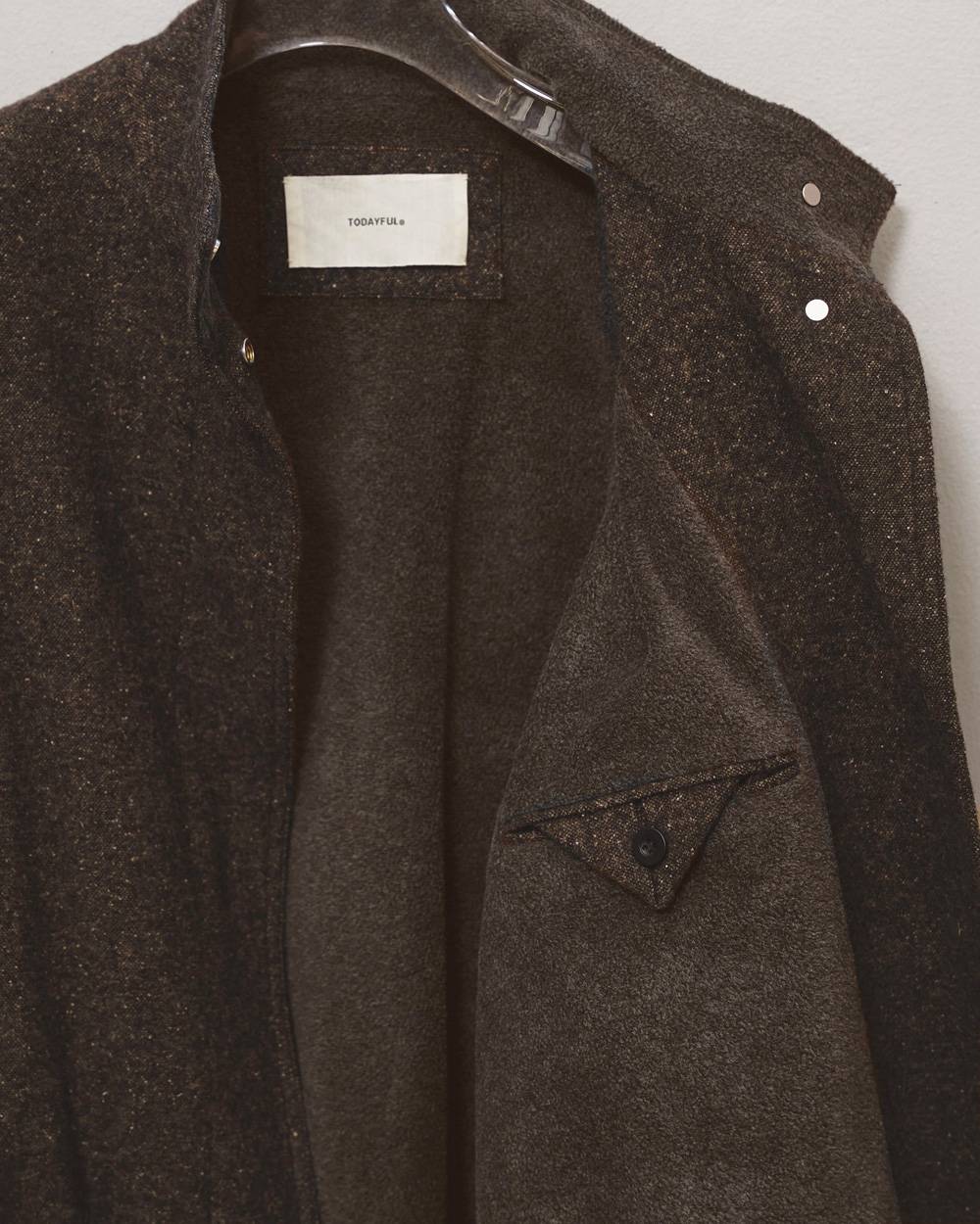 Silknep Tweed Blouson Silknep Tweed Blouson,シルクネップツイードブルゾン,12620203,シルクネップ,ツイードブルゾン,ブルゾン,アウター,ジャケット,todayful,トゥデイフル,lifes,吉田怜香,26aw