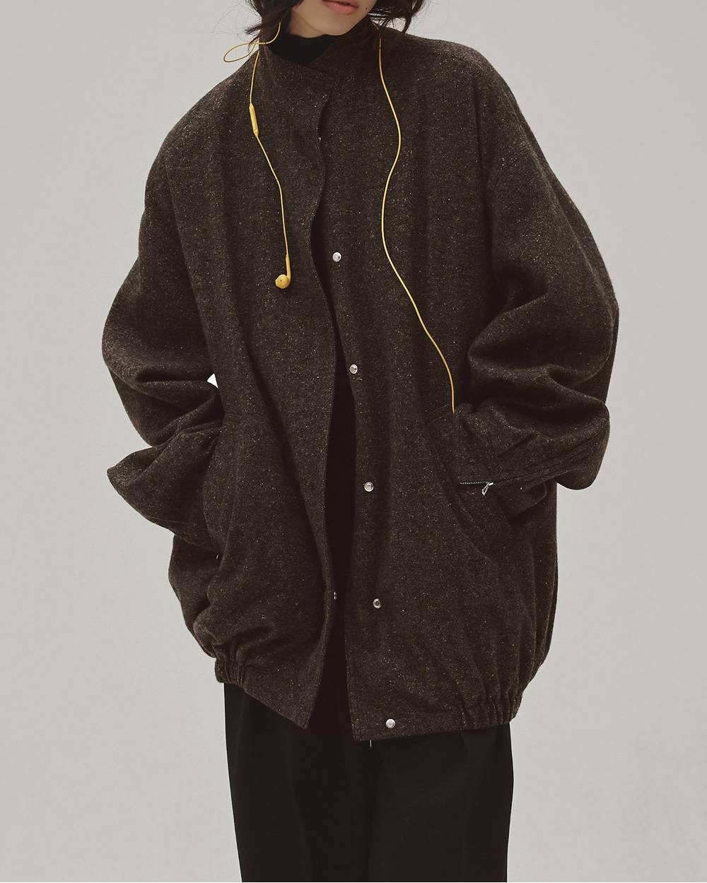 Silknep Tweed Blouson Silknep Tweed Blouson,シルクネップツイードブルゾン,12620203,シルクネップ,ツイードブルゾン,ブルゾン,アウター,ジャケット,todayful,トゥデイフル,lifes,吉田怜香,26aw