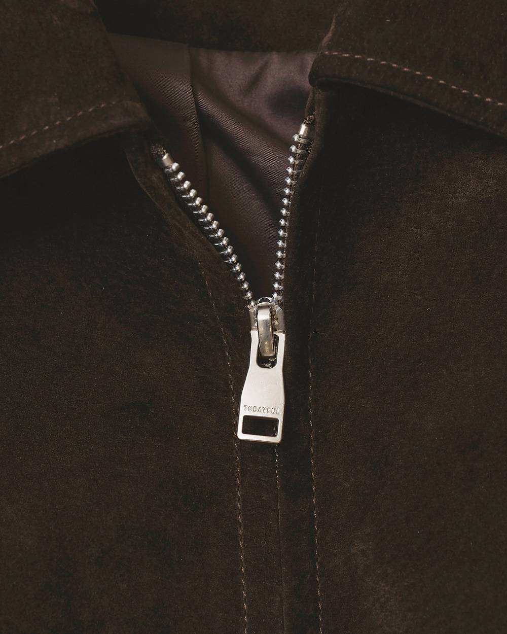 Suede Zip Blouson Suede Zip Blouson,スエードジップブルゾン,12620204,ジップブルゾン,スエード,ジャケット,アウター,todayful,トゥデイフル,lifes,吉田怜香,26aw