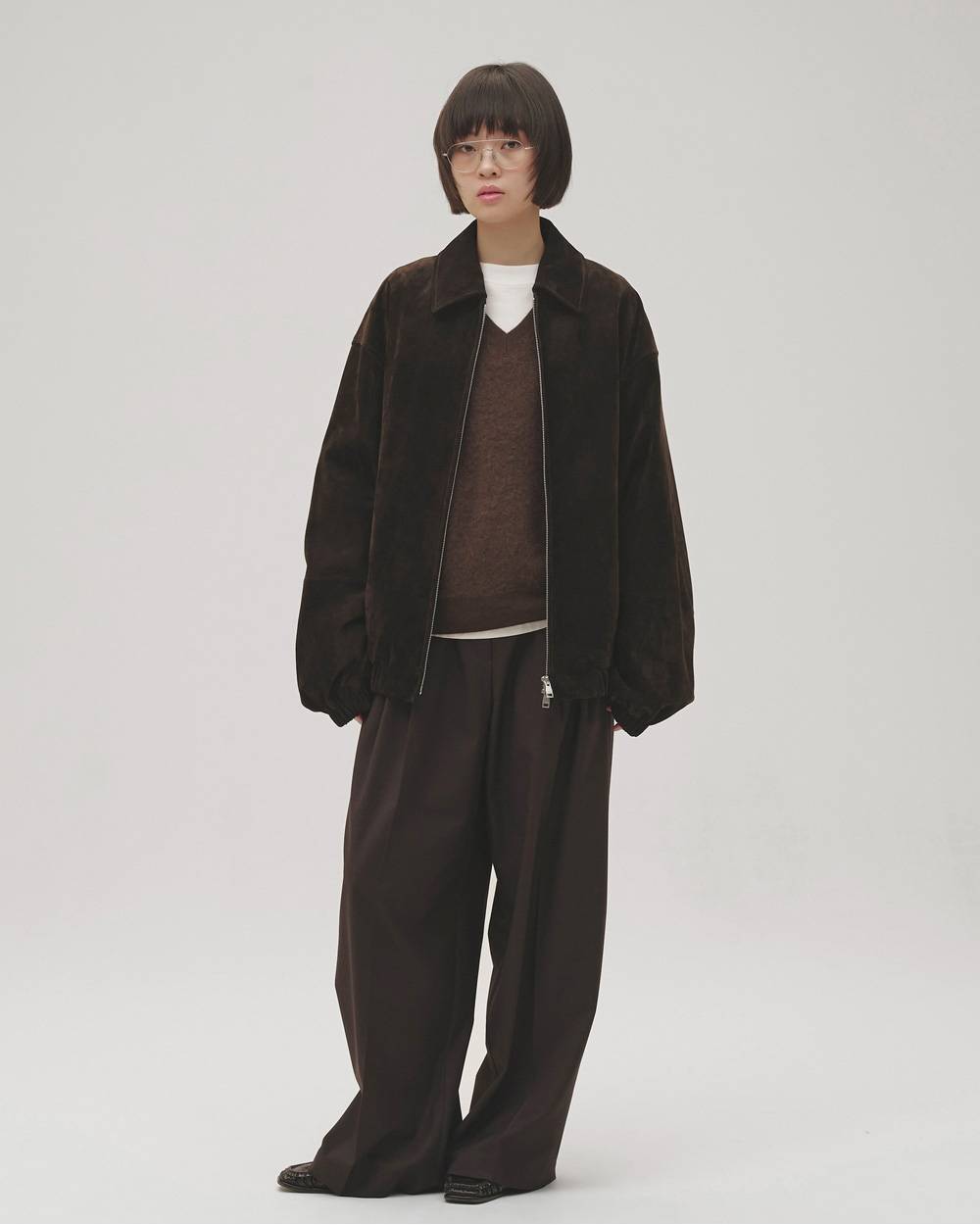 Suede Zip Blouson Suede Zip Blouson,スエードジップブルゾン,12620204,ジップブルゾン,スエード,ジャケット,アウター,todayful,トゥデイフル,lifes,吉田怜香,26aw