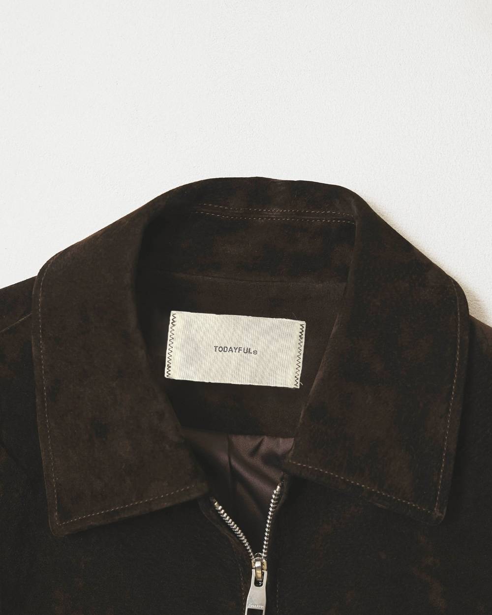 Suede Zip Blouson Suede Zip Blouson,スエードジップブルゾン,12620204,ジップブルゾン,スエード,ジャケット,アウター,todayful,トゥデイフル,lifes,吉田怜香,26aw