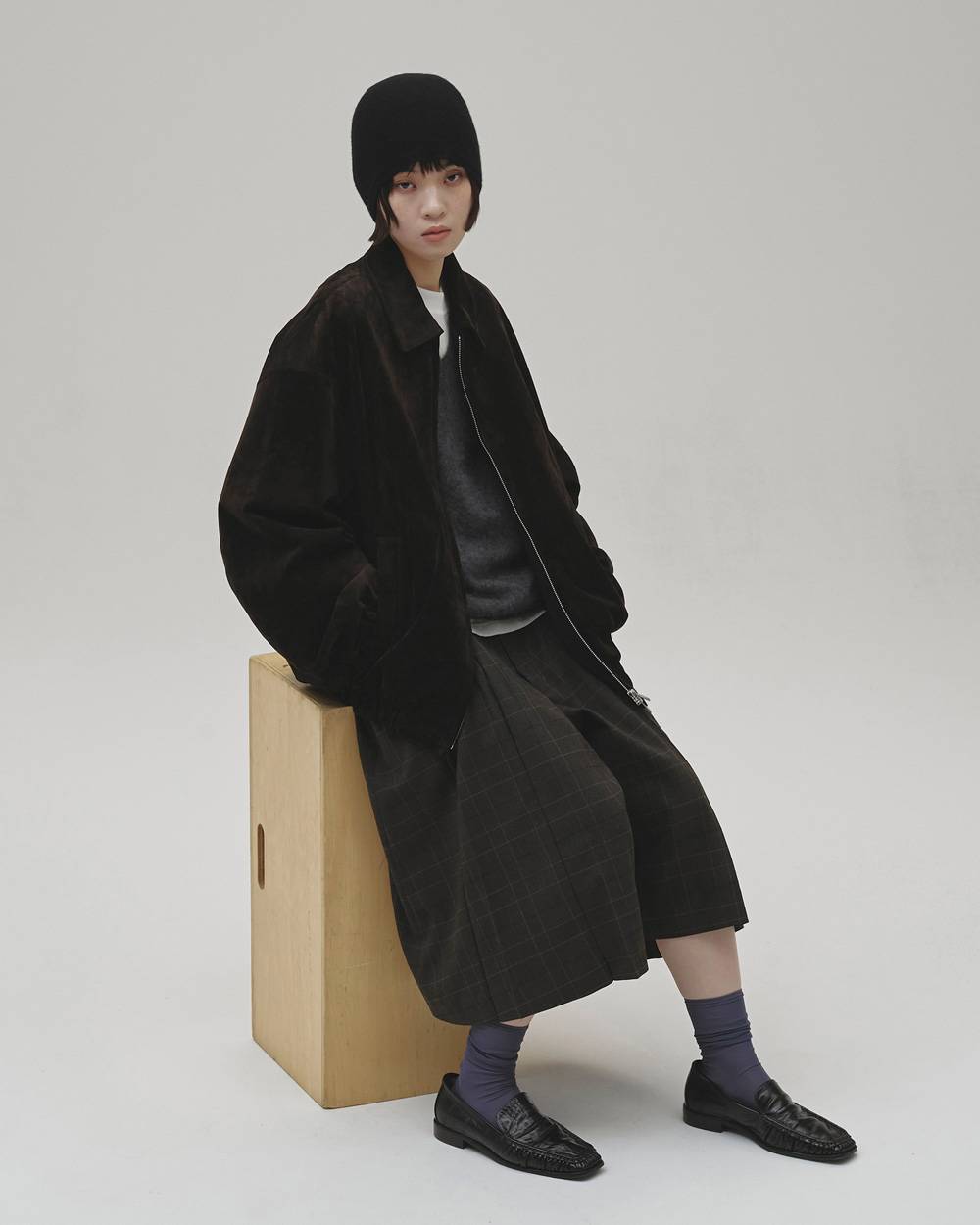 Suede Zip Blouson Suede Zip Blouson,スエードジップブルゾン,12620204,ジップブルゾン,スエード,ジャケット,アウター,todayful,トゥデイフル,lifes,吉田怜香,26aw