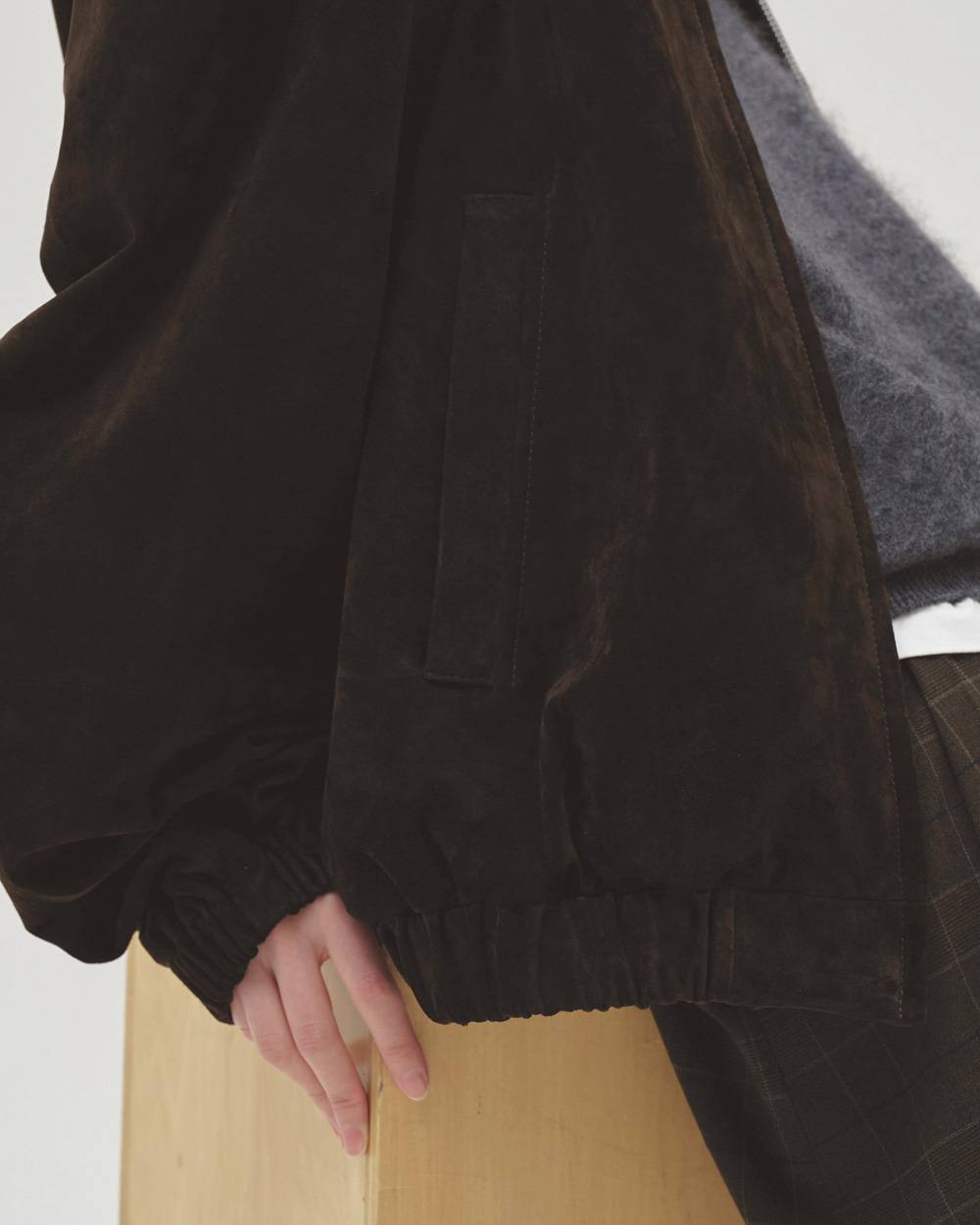 Suede Zip Blouson Suede Zip Blouson,スエードジップブルゾン,12620204,ジップブルゾン,スエード,ジャケット,アウター,todayful,トゥデイフル,lifes,吉田怜香,26aw