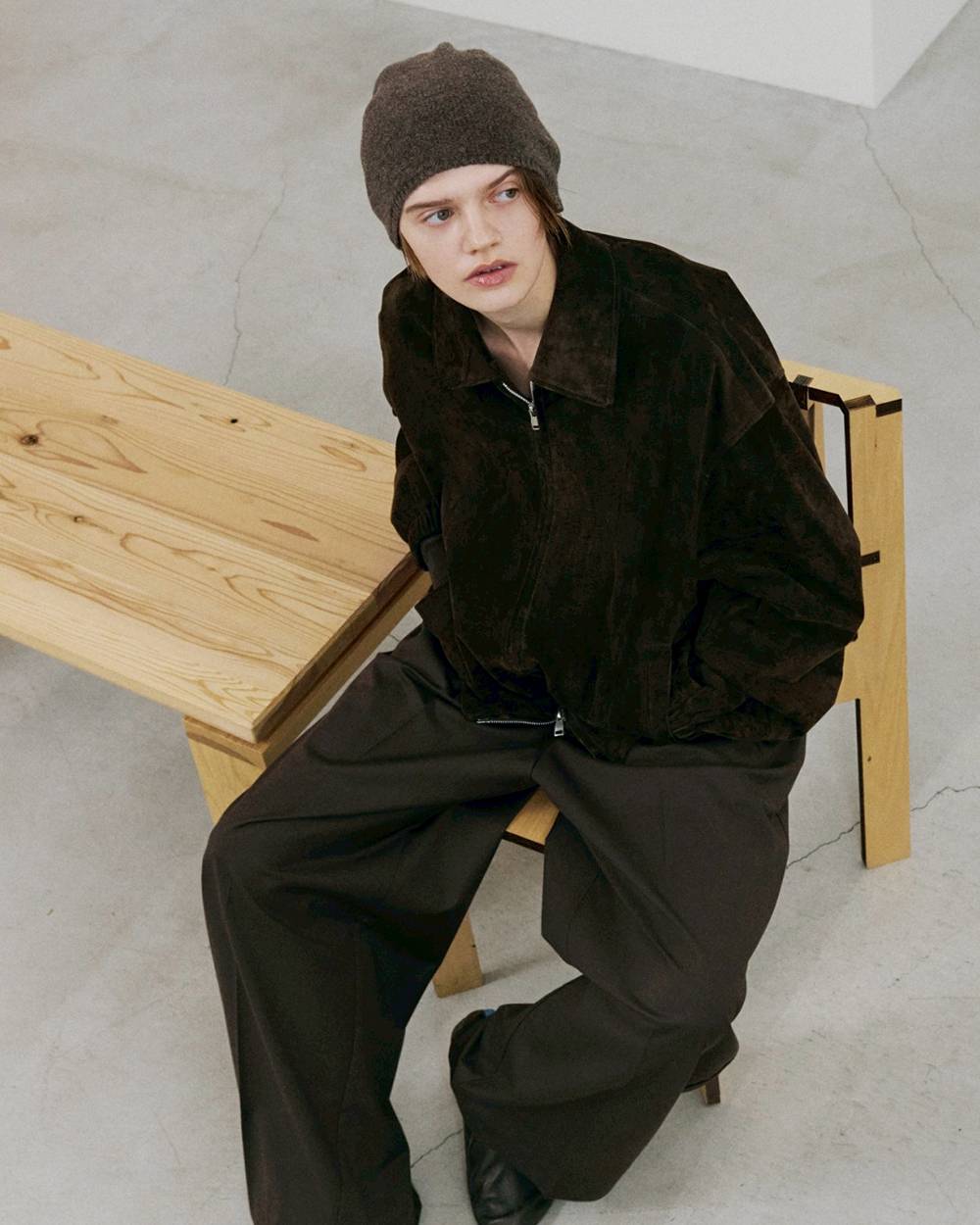 Suede Zip Blouson Suede Zip Blouson,スエードジップブルゾン,12620204,ジップブルゾン,スエード,ジャケット,アウター,todayful,トゥデイフル,lifes,吉田怜香,26aw