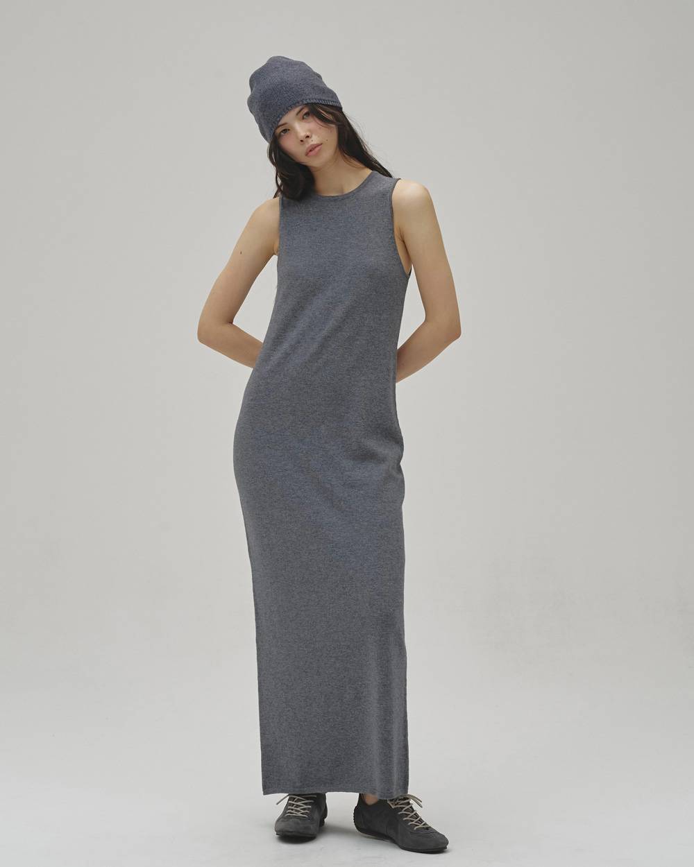 Cottonwool Pencil  Dress Cottonwool Pencil  Dress,コットンウールペンシルドレス,12620301,コットンウール,ペンシルドレス,ドレス,ワンピース,マキシドレス,ノースリーブドレス,todayful,トゥデイフル,lifes,吉田怜香,26aw