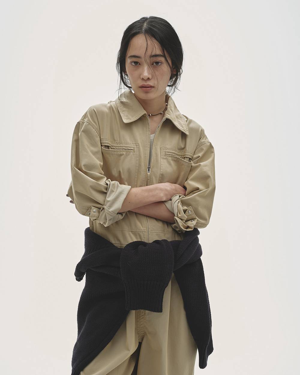 Twill Zip Combinaison Twill Zip Combinaison,ツイルジップコンビネゾン,12620302,ジップコンビネゾン,コンビネゾン,オールインワン,つなぎ,ジャンプスーツ,ボトムス,todayful,トゥデイフル,lifes,吉田怜香,26aw